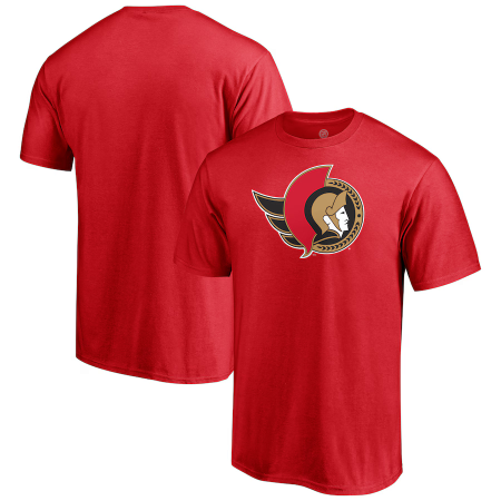 Ottawa Senators - Primary Logo Red NHL T-Shirt