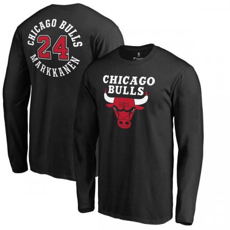 Chicago Bulls - Lauri Markkanen Round About NBA Long Sleeve T-Shirt