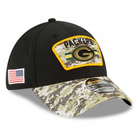 Green Bay Packers - 2021 Salute To Service 39Thirty NFL Kšiltovka - Velikost: S/M