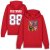 Česko - David Pastrnak Hockey Red Mikina s kapucí