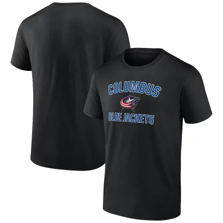 Columbus Blue Jackets - Reverse Retro 2.0 Wordmark NHL T-Shirt - Größe: L/USA=XL/EU