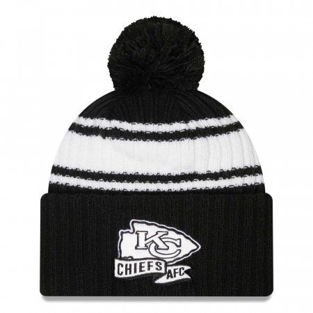 Kansas City Chiefs - 2022 Sideline Black NFL Zimná čiapka