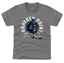 Tampa Bay Lightning Youth - Brayden Point Emblem NHL T-Shirt