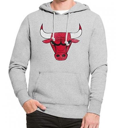 Chicago Bulls - Headline Pullover NBA Mikina s kapucí