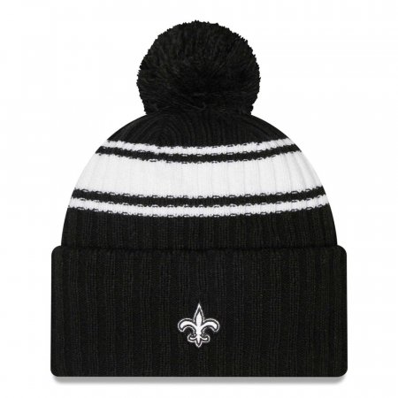 New Orleans Saints - 2022 Sideline Black NFL Knit hat