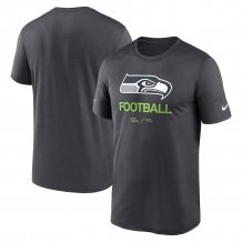 Seattle Seahawks - Infographic Anthracite NFL T-Shirt