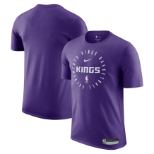 Sacramento Kings - 2024/25 On-Court Practice Purple NBA T-shirt