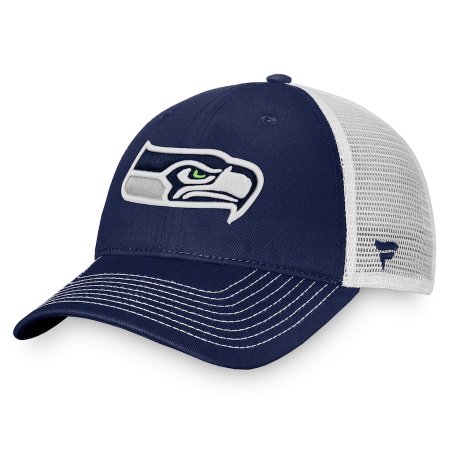 Seattle Seahawks - Fundamental Trucker Navy/White NFL Hat