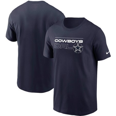 Dallas Cowboys - Broadcast NFL Navy T-Shirt