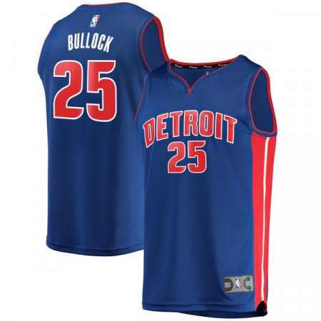 Detroit Pistons - Reggie Bullock Fast Break Replica NBA Jersey