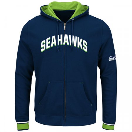 Seattle Seahawks - Anchor Point Full-Zip NFL Mikina s kapucňou