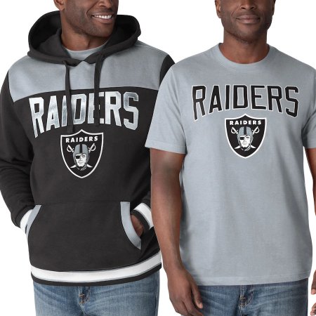 Las Vegas Raiders - Hoodie and T-shirt NFL Combo Set