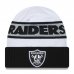 Las Vegas Raiders - 2023 Sideline Tech White NFL Zimní čepice