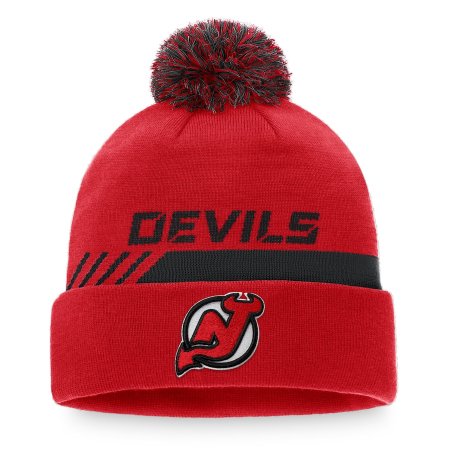 New Jersey Devils - Authentic Pro Locker Room NHL Czapka zimowa