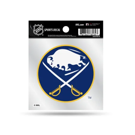 Buffalo Sabres - Clear Backer Retro Logo NHL Sticker
