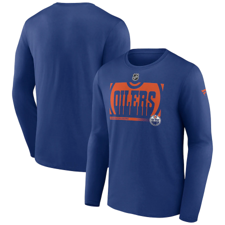Edmonton Oilers - Authentic Pro Secondary NHL Long Sleeve T-Shirt