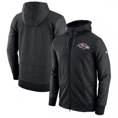 Baltimore Ravens - Sideline Travel Full-Zip NFL Hoodie