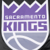 Sacramento Kings - Script Tail Full-Snap Satin Varsity NBA Kurtka