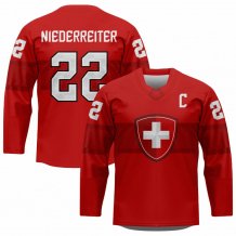 Švajčiarsko - Nino Niederreiter Replica Fan Dres