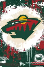 Minnesota Wild - Maximalist NHL Plakát