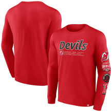 New Jersey Devils - Strike the Goal NHL Tričko s dlouhým rukávem