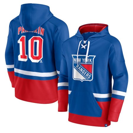 New York Rangers - Artemi Panarin Lace-Up NHL Bluza s kapturem