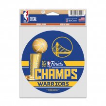 Golden State Warriors - 2022 Champions Fan NBA Sticker
