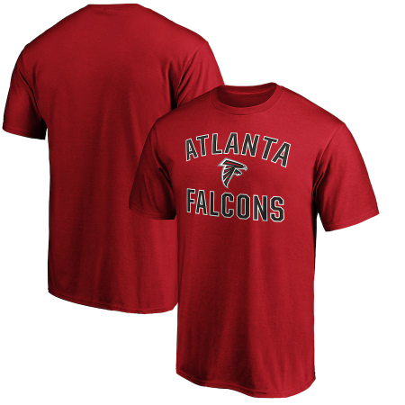 Atlanta Falcons - Victory Arch Red NFL T-Shirt