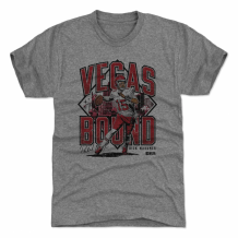 Kansas City Chiefs - Patrick Mahomes Vegas Bound LVIII Gray NFL T-Shirt