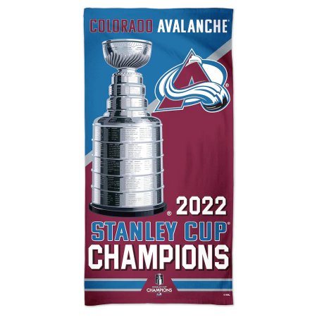 Colorado Avalanche - 2022 Stanley Cup Champions NHL Badetuch