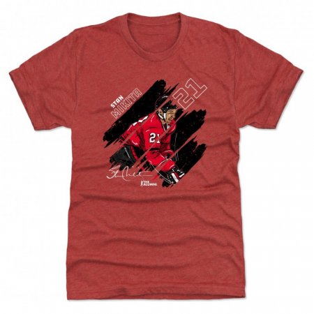 Chicago Blackhawks - Stan Mikita Stripes Red NHL T-Shirt