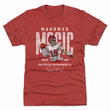 Kansas City Chiefs - Patrick Mahomes Magic Red NFL T-Shirt
