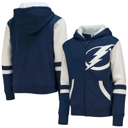 Tampa Bay Lightning Dziecięca - Faceoff Color-Blocked NHL Bluza z kapturem