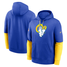 Los Angeles Rams - 2024 Sideline Club Pullover Royal NFL Sweatshirt