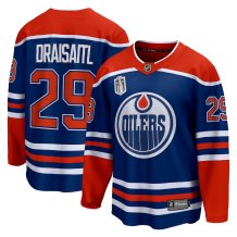 Edmonton Oilers - 2024 Stanley Cup Final Leon Draisaitl Breakaway Home NHL Trikot