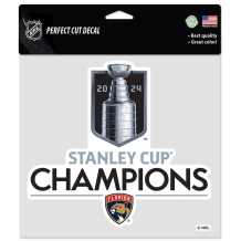Florida Panthers - 2024 Stanley Cup Champions Big NHL Nálepka