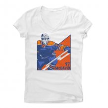 Edmonton Oilers Womens - Connor McDavid Angle NHL T-Shirt