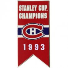 Montreal Canadiens - 1993 Stanley Cup Champs NHL Odznak