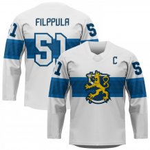 Finsko - Valtteri Filppula 2022 Hokejový Replica Dres Bílý