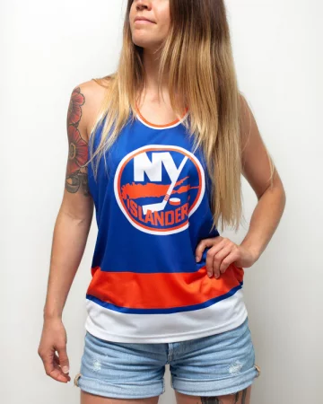 New York Islanders Women - Racerback Hockey NHL Tank Top