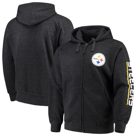 Pittsburgh Steelers - Post Route Full-Zip NFL Mikina s kapucňou