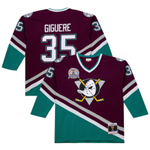 Anaheim Mighty Ducks - Jean-Sebastien Giguere 2002-03 Premium Power Play NHL Dres