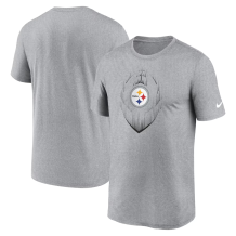 Pittsburgh Steelers - Primetime Legend Icon Gray NFL Tričko