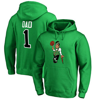 Boston Celtics - #1 Dad NBA Mikina s kapucňou