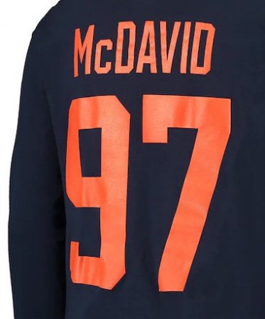 Edmonton Oilers Dziecięca - Connor McDavid Alternate NHL Bluza z kapturem