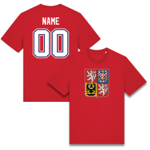 Czechy Primary Logo Red Koszulka