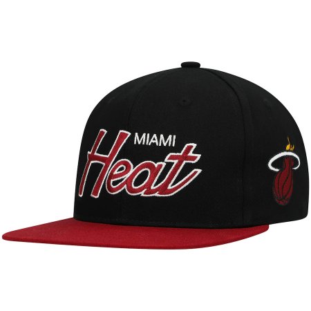 Miami Heat - Flat Script NBA Czapka