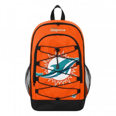 Miami Dolphins - Big Logo Bungee NFL Backpack - Size: one size