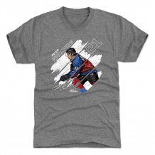 Colorado Avalanche - Peter Forsberg Stripes Gray NHL T-Shirt
