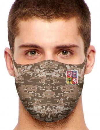 Sport Protective face mask Czech Digi Camo1 / volume discount